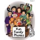 Fun Family Phonics - Book 1 WITH CD